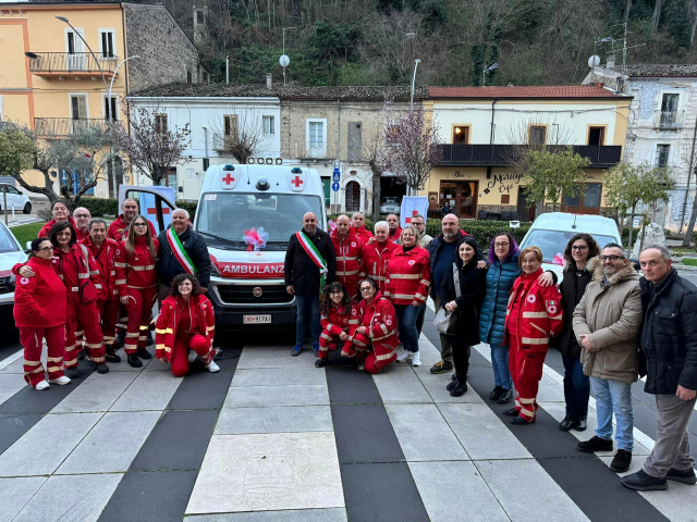 Inaugurati tre mezzi di soccorso della Croce Rossa