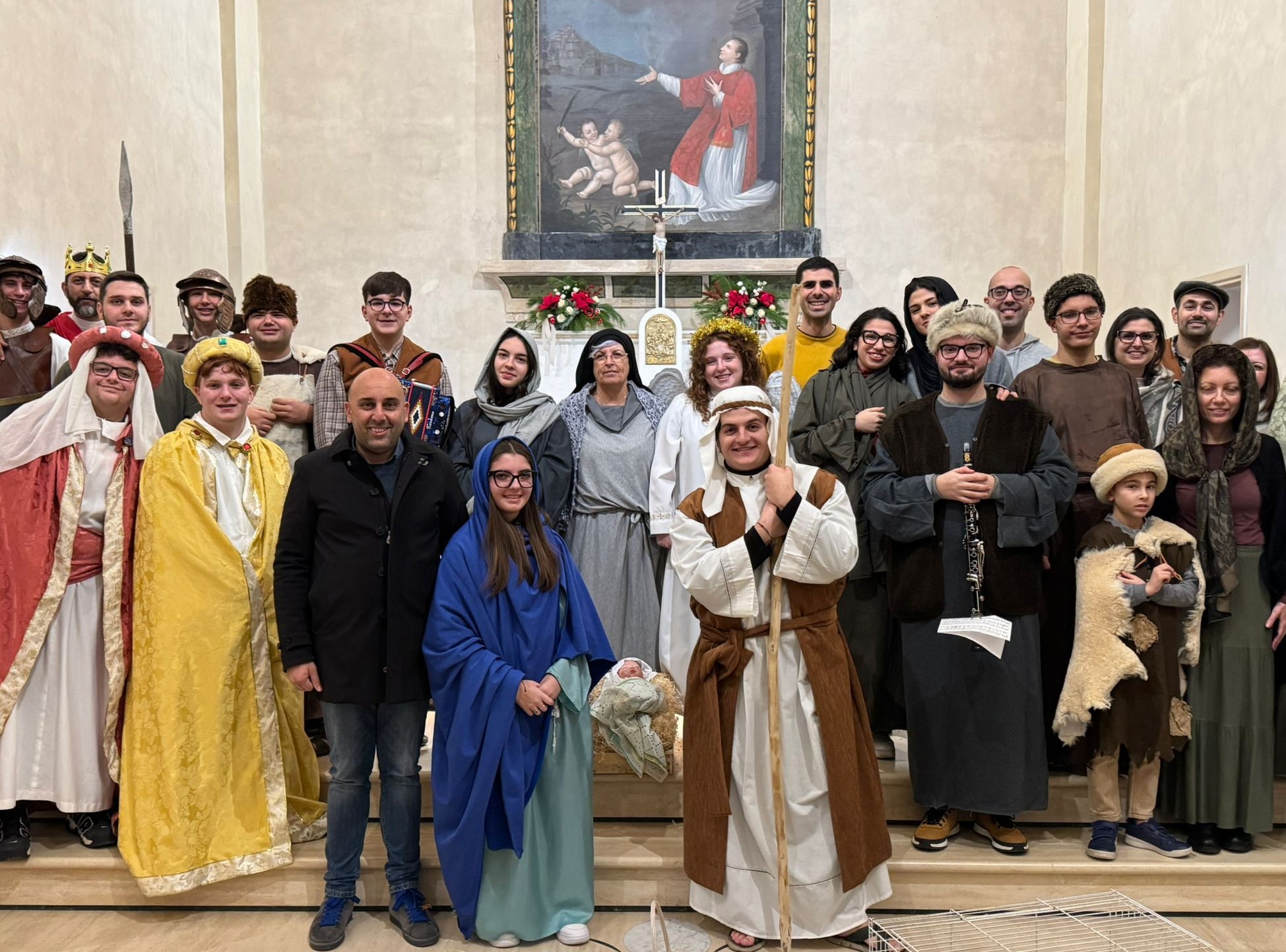 Dicembre Torrese: emozione e raccoglimento al presepe vivente dei giovani della parrocchia 