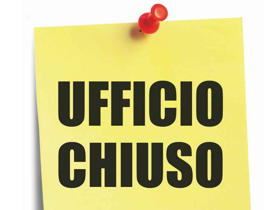 Chiusure ufficio Tributi